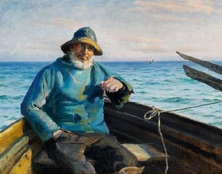 Michael Ancher Fisherman from Skagen